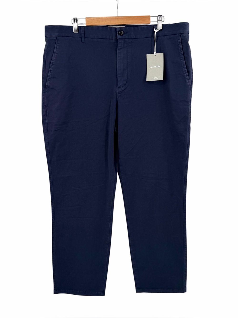 Everlane Straight Fit Chino Pant in navy Size 40x30
